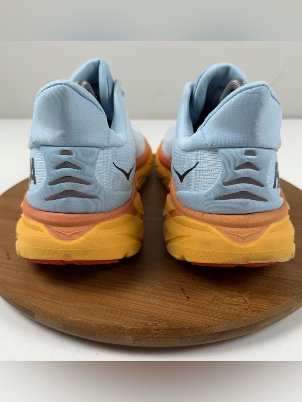 Hoka Clifton 8 Light Blue Running Shoes - Picture 4 of 10